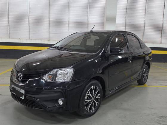 TOYOTA ETIOS 1.5 PLATINUM SEDAN 16V FLEX 4P AUTOMÁTICO TOYOTA ETIOS 1.5 PLATINUM SEDAN 16V FLEX 4P AUTOMÁTICO